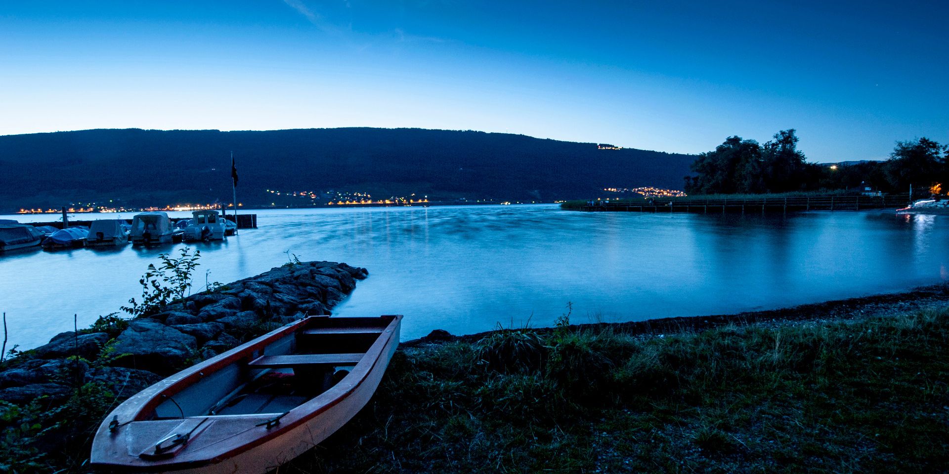 Abendstimmung am See